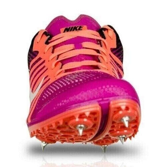 Nike Men\'s Zoom D Distance Racing Track Shoes Cleats 819164-601 Pink‎ Size 11.5 main image 4
